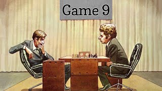 World Chess Championship 1972 Spassky vs Fischer game 9 [upl. by Asseniv]