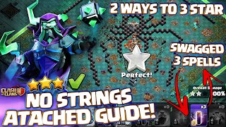 How to Easily 3 star No strings Attached Challenge New challenge in clash of clans [upl. by Rupert]