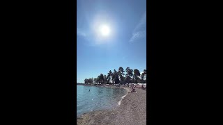 Paralia Gouvia Beach Corfu 🇬🇷 shorts  Coastal Serenity [upl. by Yddeg]