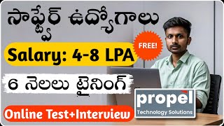 Propel Freshers Software Developer Job Hiring 2024  Freshers Software Job Openings In Hyderabad [upl. by Aelam]