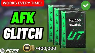 NEW SQUAD BATTLE AFK GLITCH IN FC 25 ULTIMATE TEAM WORKING [upl. by Esnohpla]