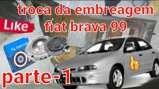 troca da embreagem fiat brava [upl. by Ricoriki]