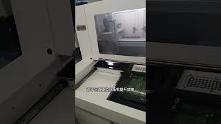 BBA Fully Automatic Inline Saw Bit VCUT Machine Dual Work tables PCB Router equipment PCB Router [upl. by Tomchay]