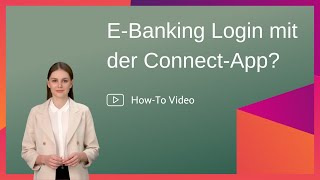 EBankingLogin mit der ConnectApp [upl. by Aloek]