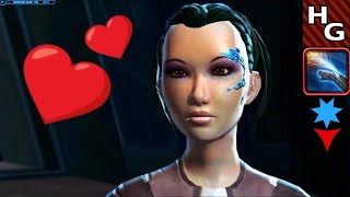 Mako ♥ Romance ♥ SWTOR Bounty Hunter Male ► Complete Companion Story [upl. by Ahsilek]