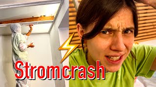 Stromcrash beim Renovieren  So macht mans NICHT 😵‍💫⚡️ [upl. by Anicart]