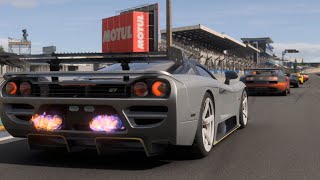 Hitting 250mph in the 1200hp Saleen S7 LM at Le Mans Forza Motorsport [upl. by Geoff286]