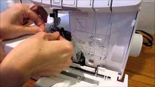 Serger 101 Threading the Brother 1034d Machine by CKC Patterns [upl. by Stein677]