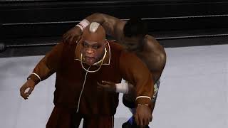 WWE Smackdown vs Raw 2007  XBOX 360 Gameplay  Shelton Benjamin vs Viscera [upl. by Shawnee195]