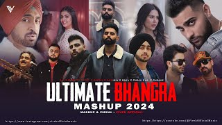 Ultimate Bhangra Mashup 2024  Vivek Official  Aa  Born To Shine  Softly  Koka  Cheque  2024 [upl. by Aisiat247]