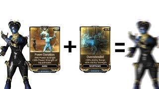 Warframe  Power Donation  Overextended is Super Speed Nova [upl. by Geof]