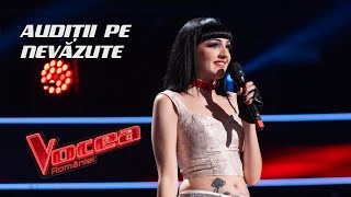 Raluca Moldoveanu  quotMotherquot  Audiții pe Nevăzute  Vocea României  Sezonul 12 [upl. by Osrit]