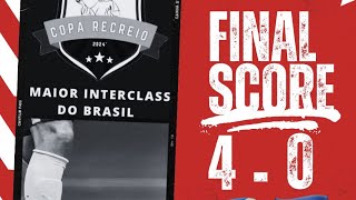 Escócia 4 x 0 Kosovo  Oitavas de final da copa recreio de futsal masculina [upl. by Yatnahc589]