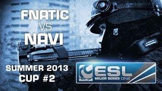 Natus Vincere vs fnatic  Semi Final Cup 2  RaidCall EMS One Summer 2013 [upl. by Mccafferty]