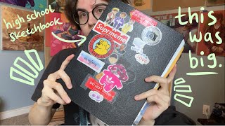 my most important sketchbook pt1 sketchbook tour [upl. by Ahsielat]