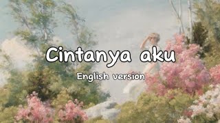 Lyric Cintanya aku  Tiara Andini  English version [upl. by Annawahs]