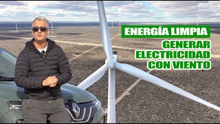 Energía limpia así se genera electricidad con viento en la Patagonia [upl. by Aracat125]