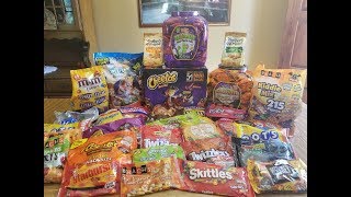 MASSIVE Halloween Candy and Treat Haul 2018 [upl. by Anileba8]