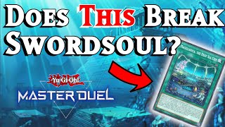 Is Magellanica Broken in Umi Swordsoul  Yugioh Masterduel Ranked Gameplay and Decklist [upl. by Pestana539]