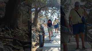 VISITING THE MONASTERY OF TSAMBIKA RHODES GREECE SUMMER 2024 [upl. by Onairelav158]