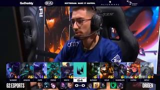 EPIC G2 Caps Ryze VS OG Nukeduck Zoe Game 1 Highlights 2019 LEC Spring Playoffs R2 [upl. by Asiat750]