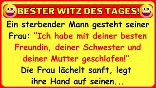 🤣 BESTER WITZ DES TAGES Ein sterbender Mann gesteht seiner Frau seine schrecklichen Sünden [upl. by Belanger]