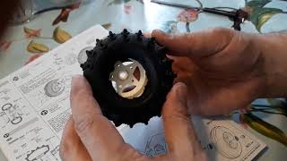 Tamiya Hornet Basics How to get the rim into the tyre 2 [upl. by Enelrahc]