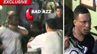 FIGHT RAY J Fight With BAD AZZ AT NOKIA CENTER  Bad Azz Calls Radio [upl. by Aynotel]