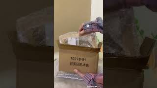 Wooden Calendar unboxing unboxing homedecor [upl. by Lona]