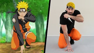 Tried the HARDEST Stunts From Anime IN REAL LIFE [upl. by Annod]