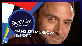 Måns Zelmerlöw  Heroes  Eurovision Europe Shine A Light [upl. by Anne-Corinne903]