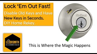 How to Rekey a Kwikset Lock  DIY Kwikset Smartkey Rekey [upl. by Bridges]