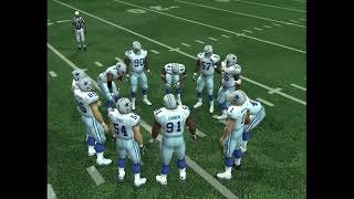 Madden NFL 06 Fantasy Season  PS Week 2 Dallas Cowboys 01  New Orleans Saints 01 [upl. by Beauchamp965]