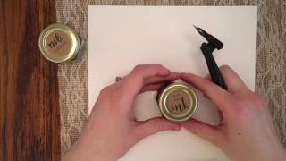 Getting Started With Pointed Pen Calligraphy [upl. by Ateekram]