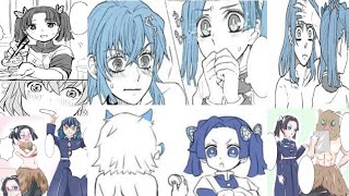 Aoi x Inosuke  Comics Dubs Compilación [upl. by Alliehs504]