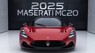 New Unleashing the Beast 2025 Maserati MC20 Full Review firstlook [upl. by Alain299]