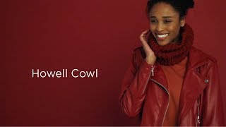 Howell Cowl knit with Vannas Choice® [upl. by Asirem]