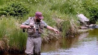 AubracRando pêche une petite rivière de Lozère [upl. by Rbma]