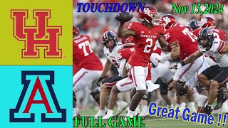 Houston vs Arizona WEEK 12  GAME HIGHLIGHTS 3rd  Nov 152024  Mens College Football [upl. by Alisha]