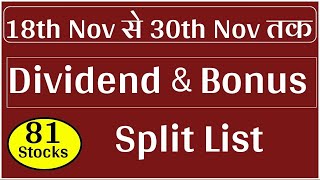 Bonus Split amp Dividend Stocks In 2024  Bonus Shares I Dividend stocks I Vbl stock split I Vedanta [upl. by Tugman317]