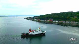 Caledonian Macbrayne Ferry to Rothesay [upl. by Arahsat537]