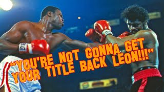 Larry Holmes vs Leon Spinks ABC 1981 1080p 60fps Greg Page vs Alfredo Evangelista [upl. by Hareema]