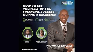 HOW TO SET YOURSELF UP FOR FINANCIAL SUCCESS DURING A RECESSION Investments PersonalFinance [upl. by Selma]