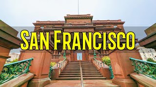 FAMOUS PLACE  San Franciscos Nob Hill  Things to Do San Francisco California [upl. by Ehcar]