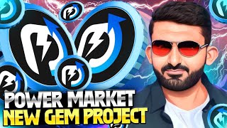 🔥POWER MARKET TOKEN PROJECT REVIEW 💥 BUY NOW AND EARN MORE PROFIT [upl. by Rickard]