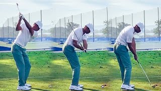 TIGER WOODS GOLF SWING  EVERY CLUB  SLOW MOTION 240FPS HD [upl. by Eillam]