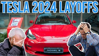 Tesla Layoffs 2024 amp How to deal with being let go from a job [upl. by Ailes255]