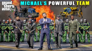 GTA 5  MICHAELS POWERFUL TEAM MEMBERS ARE BACK  BB GAMING [upl. by Radke808]