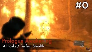 【MGSVTPP】Episode 0  Prologue Awakening S RankAll TasksPerfect Stealth [upl. by Lleumas881]