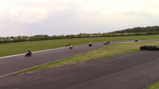 Jodie Fieldhouse Massive Crash Castle Combe 2023 NGRCC [upl. by Notsnarc102]